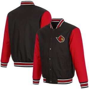 Ottawa Senators Poly-Twill Jacket (P03blk/red)